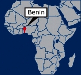 Africa showing Benin