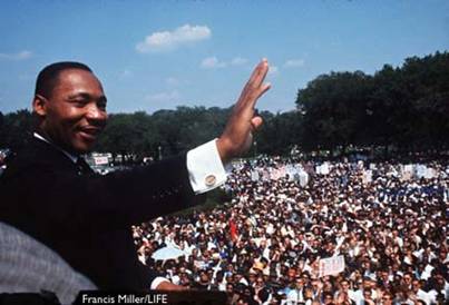 ML King at Rally