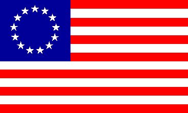 US Flag of 1776